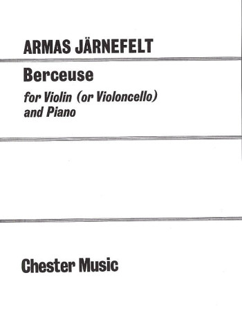 Berceuse: Berceuse: Violin Or Cello & Piano (Chesters)