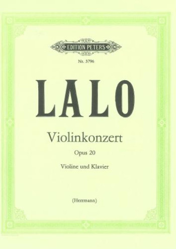 Concerto: Op20: Violin And Piano (Peters)