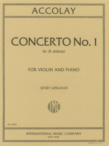 Concerto A Minor No.1: Violin & Piano (International)