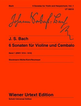 Sonatas For Violin & Harpsichord: Vol.1 Violin & Piano (Wiener Urtext)