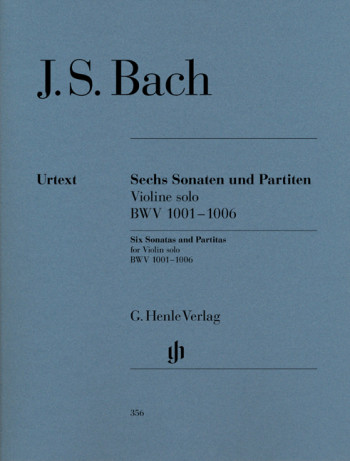 6 Sonatas And Partitas Bwv1001-1006: Violin Solo (Henle HN356)