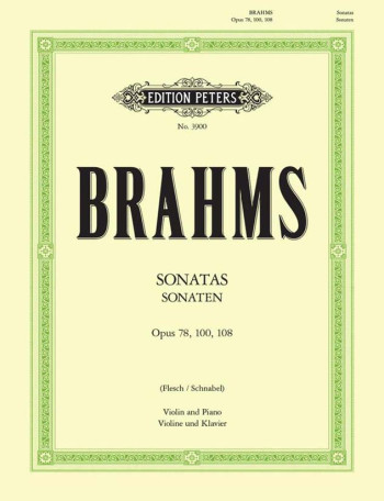 Sonata Op.78,100,108: Violin  & Piano (Peters)