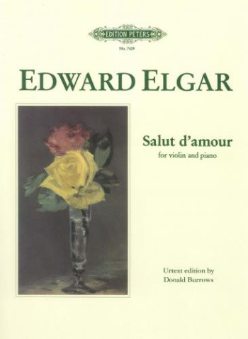 Salut Damour E Major Op.12: Violin And Piano (Peters)