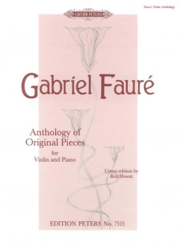 Anthology Of Original Pieces: Violin and Piano (Peters)