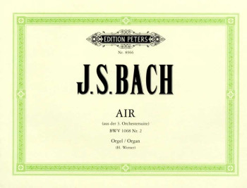 Air From The 3rd Suite: Organ  (Peters)