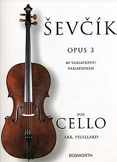 40 Variations Op3:  Cello Solo (Bosworth)