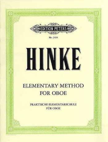 Elementary Method For Oboe