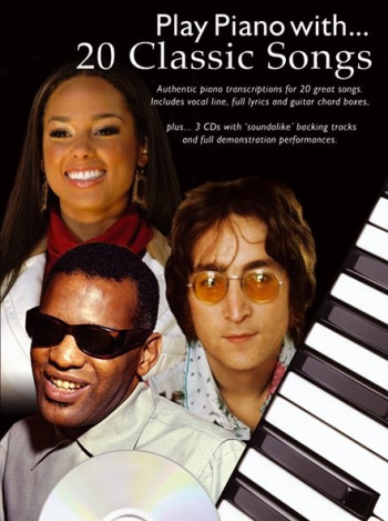 Play Piano With 20 Classic Songs - Piano - Bk&cd