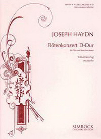 Concerto D Major: Flute & Piano (Schauer)