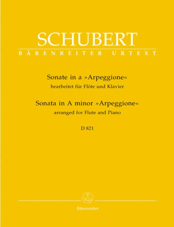 Sonata: A Minor Arpeggione: Flute   (Barenreiter)