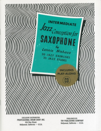 Intermediate Jazz Conception For Saxophone: Alto Saxophone