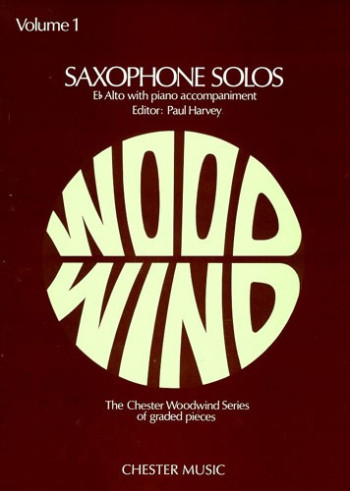Saxophone Solos: Vol.1: Alto Saxophone & Piano (Harvey)
