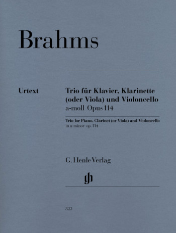 Clarinet Trio: Clarinet Cello and Piano  (Henle)
