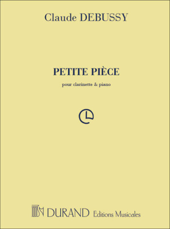 Petite Piece: Clarinet & Piano  (Durand)