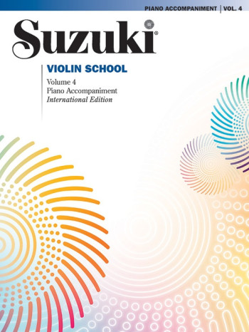 Suzuki Violin School Vol.4 Violin Piano Accompaniment  (International Edition)