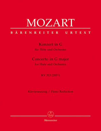 Concerto G Major K313: Flute And Piano (Barenreiter)