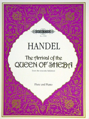 Arrival Of The Queen Of Sheba: Flute & Piano (Peters)