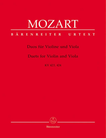 Duets For Violin And Viola: String Duet  (Barenreiter)