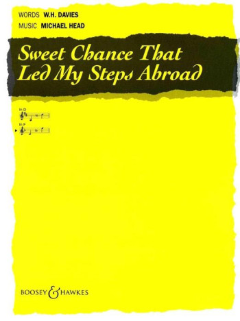 Sweet Chance That Led My Steps Abroad: F Maj: Vocal: Solo Song