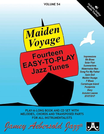 Aebersold Vol.54:  Maiden Voyage: All Instruments: Book & Audio