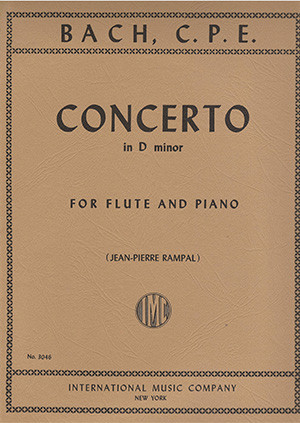 Flute Concerto D Minor: Flute & Piano (International)