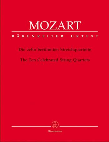 10 Celebrated String Quartets: String Quartet: Parts Only (Barenreiter)