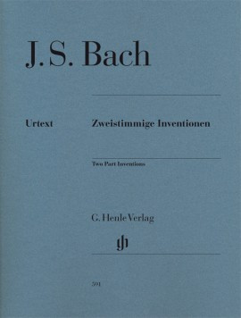 Two Part Inventions: Piano  (Henle HN591)