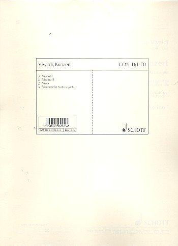 Vivaldi: Concerto: C Major: String: Set Of Parts