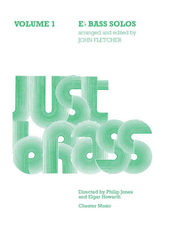 Just Brass Tuba Solos Volume 1 Treble Clef Eb Tuba