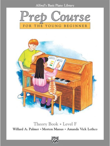 Alfred's  Basic Prep Course For the Young Beginner Theory Book: Level F