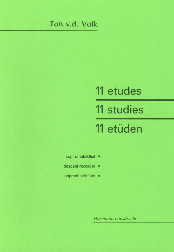 11 Studies: Descant Recorder