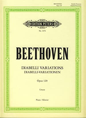 Variations Op120 Diabelli: Variations: Piano (Peters)