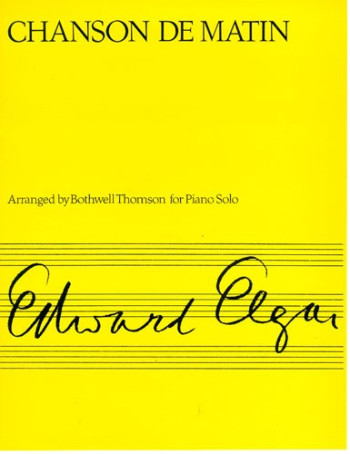 Chanson De Matin: Piano (Novello)