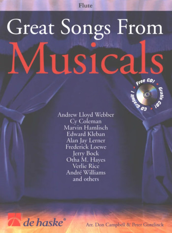 Great Songs From Musicals: Flute: Book & Audio