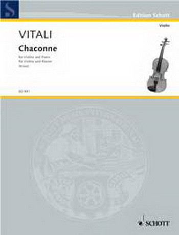 Chaconne G Minor: Violin & Piano