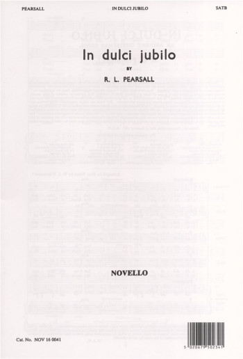 In Dulci Jubilo Vocal SATB