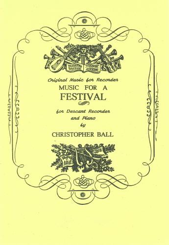 Music For A Festival: Descant Recorder And Piano (Peacock)