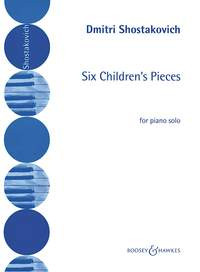 6 Childrens Pieces: Piano (B&H Ed)