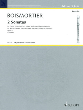 Sonatas 2: Descant Recorder