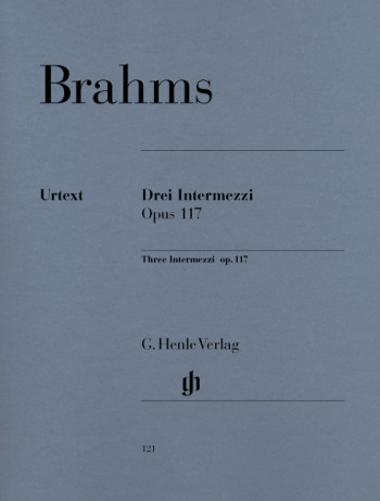 3 Intermezzi Op.117: Piano  (Henle)