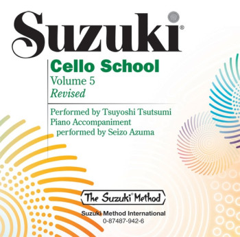 Suzuki Cello School Vol.5 CD Only (International Edition)