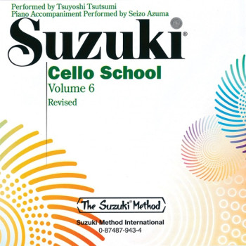 Suzuki Cello School Vol.6 CD Only  (International Edition)