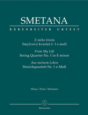 Smetana: String Quartet: No1 E Minor: From My Life: Pts (urtext)