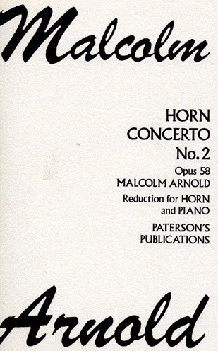 Horn Concerto No.2 Op.58: Tenor Horn and Piano