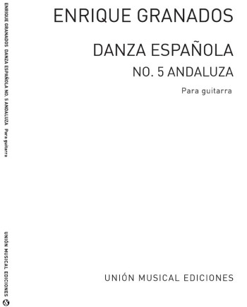 Danza Espanola No 5 Andaluza: Guitar