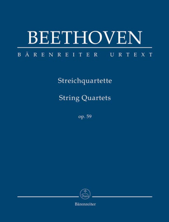 String Quartets: Op59:Study Score (Barenreiter)