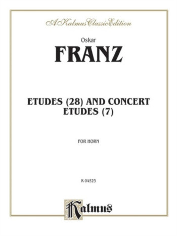 Etudes And Concert Etudes: Horn