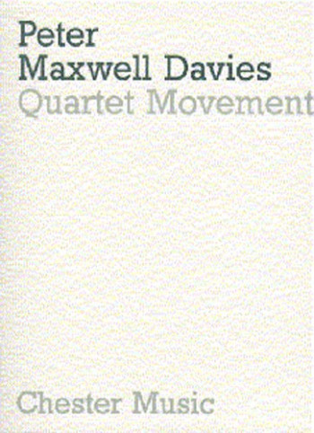Quartet Movement: Miniature Score