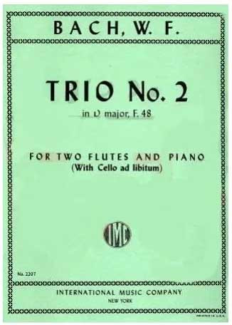 Trio No 2 D Major: Flute Duet