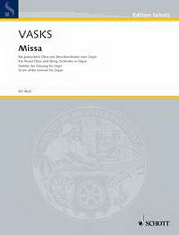 Missa: Vocal Score Mixed Choir And Organ